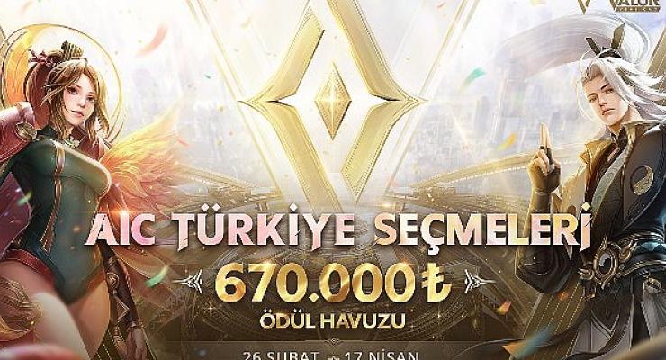 Arena of Valor’un toplam 670 bin TL ödüllü ilk espor turnuvası başlıyor