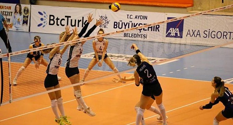 Aydın’ın Sultanları Yeşilyurt’u rahat geçti: 3-0