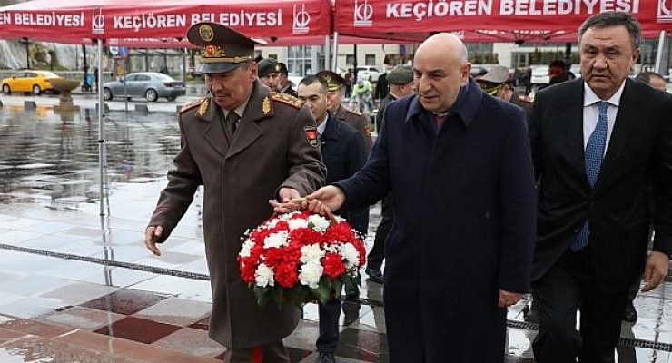 Başkan Altonuk Kırgız Savunma Bakanını Keçiören’de Ağırladı