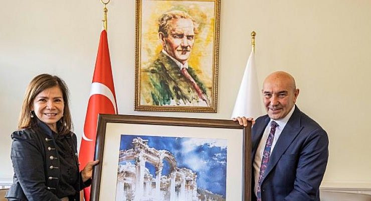 Büyükelçilerden Buca Metrosu temel atma törenine övgü