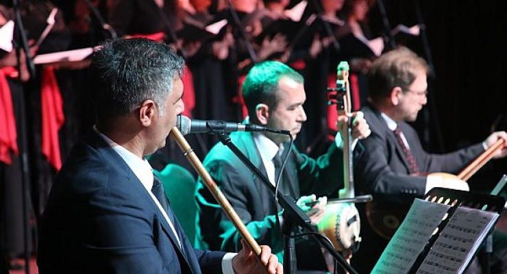 Büyükşehir THM Korosu’ndan türkü ziyafeti