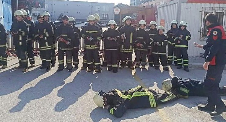 Geleceğin İtfaiyecilerine Zorlu Eğitim