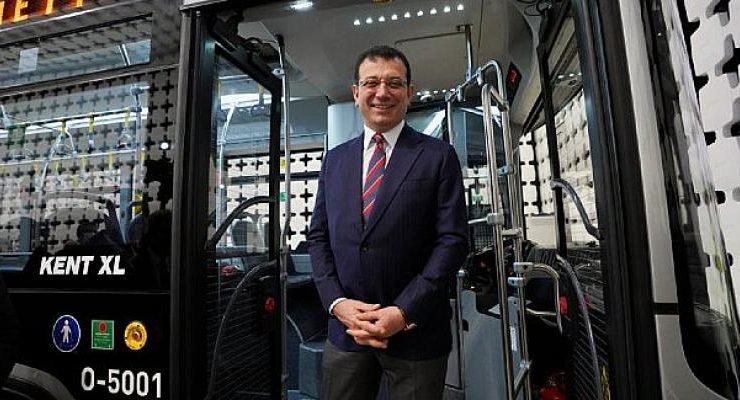 İmamoğlu Kentin Yeni Metrobüs Aracını Test Etti