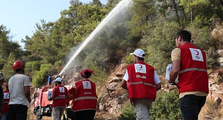Orman Yangını Çiftçilere Kızılay’dan “Geçim Kaynağı Desteği” Ödemeleri Sürüyor