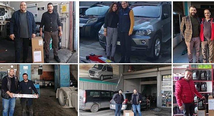 PETRONAS Türkiye Hediye Yağmuru Kampanyasında Üye Servisler Ödüllerini Teslim Aldı