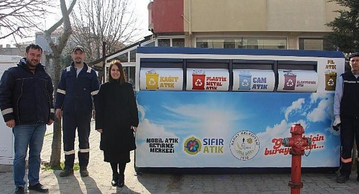Saray Belediyesi’nden Mobil Atık Getirme Merkezi