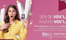 Alternatif Bank’tan VOV Banka Kartı ile yapılan harcamalara 500 TL’ye kadar nakit iadesi