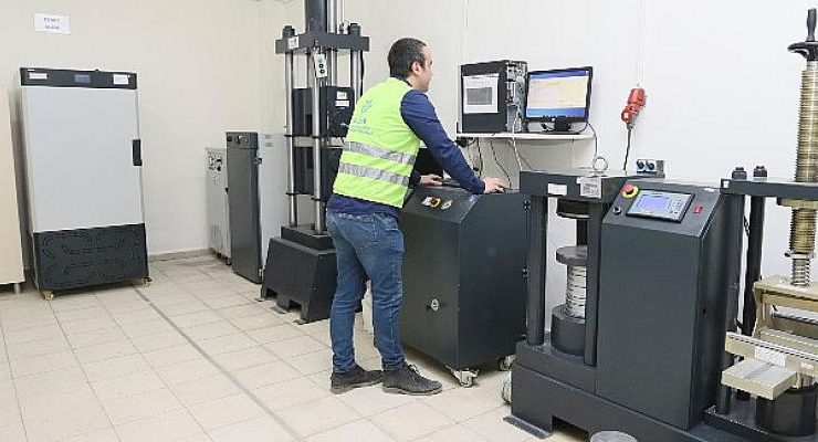 Aydın Büyükşehir Belediyesi’nin Yapı Malzemeleri Laboratuvarı Türkak’tan Akreditasyon  Aldı
