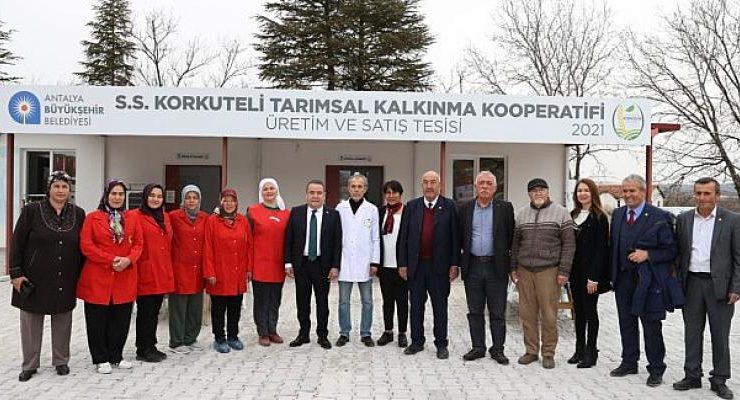 Başkan Böcek Korkuetli’de KOORKOP’u ziyaret etti