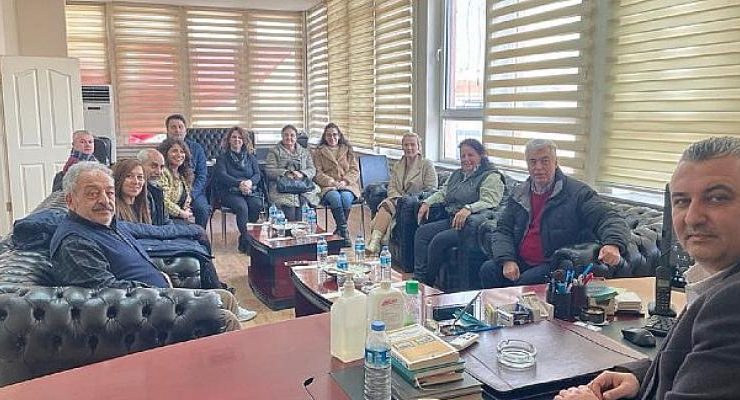 Belediye Başkanı Ulaş Yurdakul İlçenin Kalkınmasına Destek Verecek Ziyaretçileriyle Bir Araya Geldi