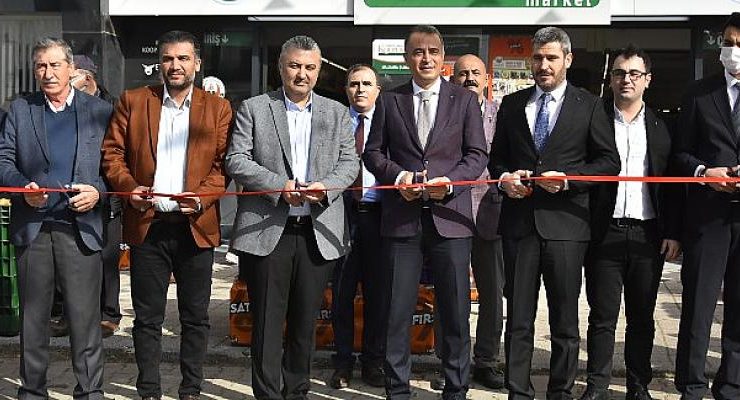 Belediye Başkanı Ulaş Yurdakul Türkiye Tarım Kredi Kooperatif Marketi’in Malkara Şubesi Açılışını Gerçekleştirdi