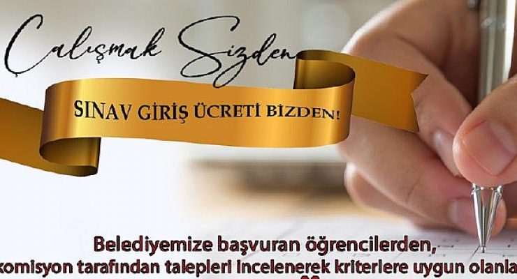 Burhaniye Belediyesi Üniversite Sınavı (YKS) Ücretlerini Yatırdı
