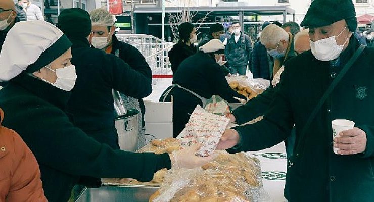 Çanakkale Kahramanları anısına lokma ve hoşaf