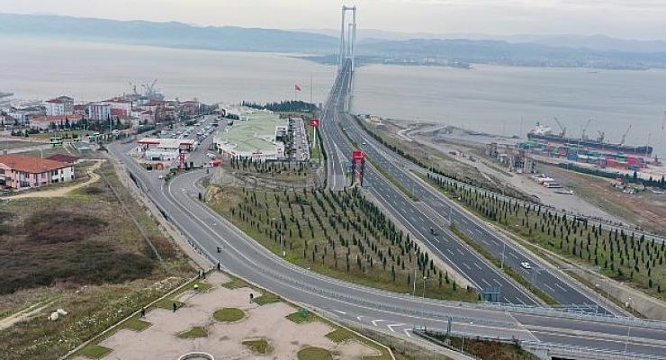 Dilovası’na köprü manzaralı seyir terası