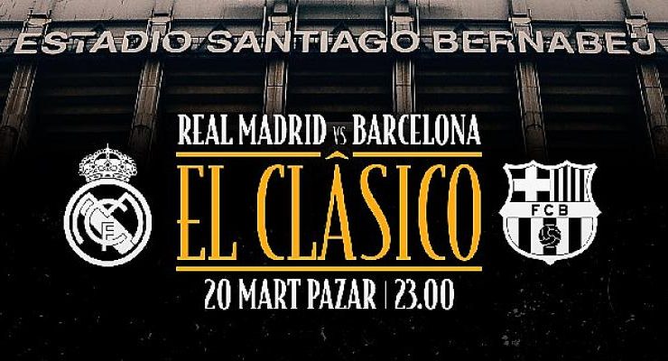 El Clásico heyecanı Kral Oranlar ile sadece iddaa bayilerinde