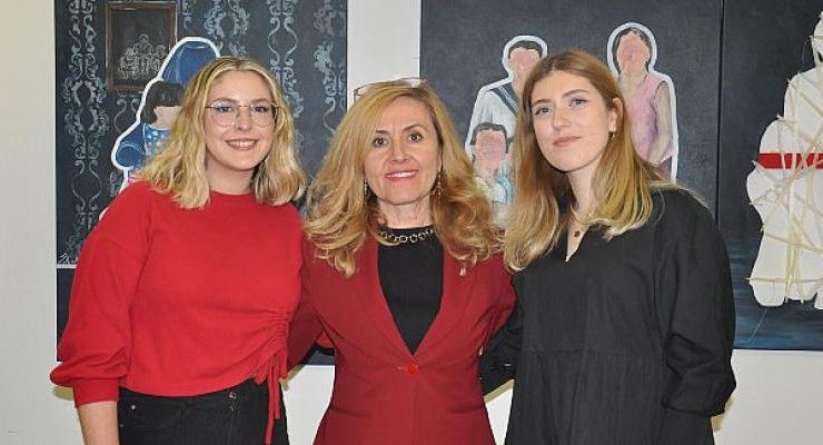 EÜ’de “Kendimden Kaçamıyorum” sergisi açıldı