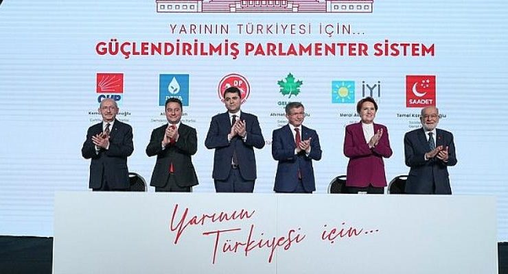 Güçlendirilmiş Parlamenter Sistem Mutabakat Metni İmzalandı