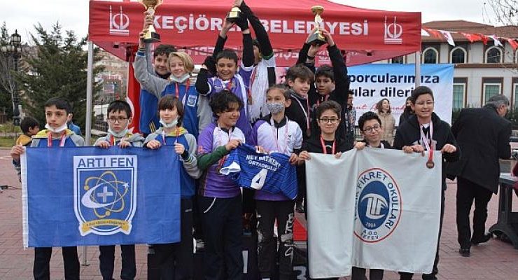 Keçiören, Okullar Arası Oryantiringe Ev Sahipliği Yaptı