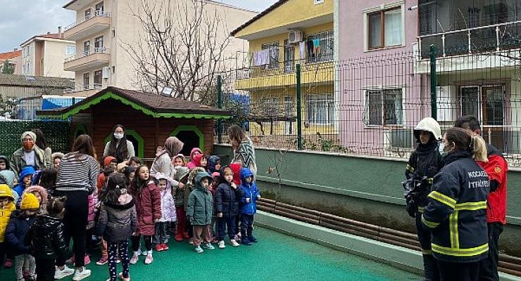 Kocaeli İtfaiyesinden her yaş grubuna yangın eğitimi