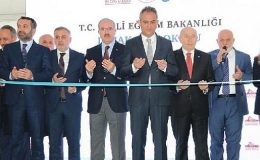 LİMAK’ın Elazığ’da yaptırdığı 24 derslikli Ortaokul Milli Eğitim Bakanı Mahmut Özer tarafından açıldı