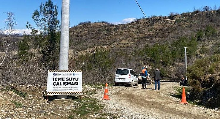 Manavgat ve Serik’e 36 bin 400  metrelik yeni içme suyu hattı
