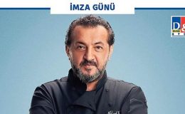 MasterChef’in ünlü şefi Mehmet Yalçınkaya kitabını ilk kez D&R’da imzalıyor