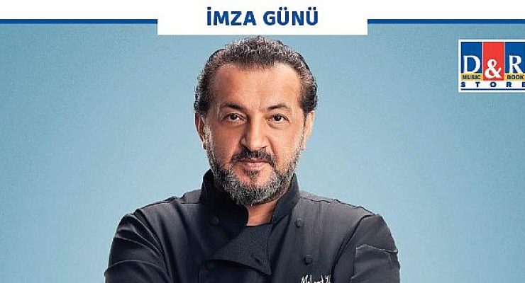 MasterChef’in ünlü şefi Mehmet Yalçınkaya kitabını ilk kez D&R’da imzalıyor