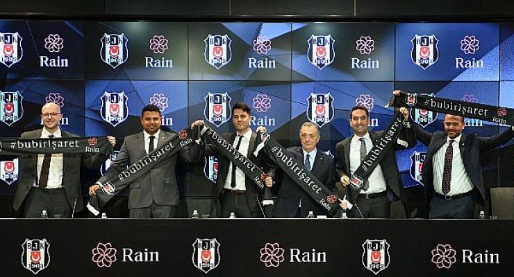 Rain Türkiye, Beşiktaş’ın yeni ana sponsoru oluyor