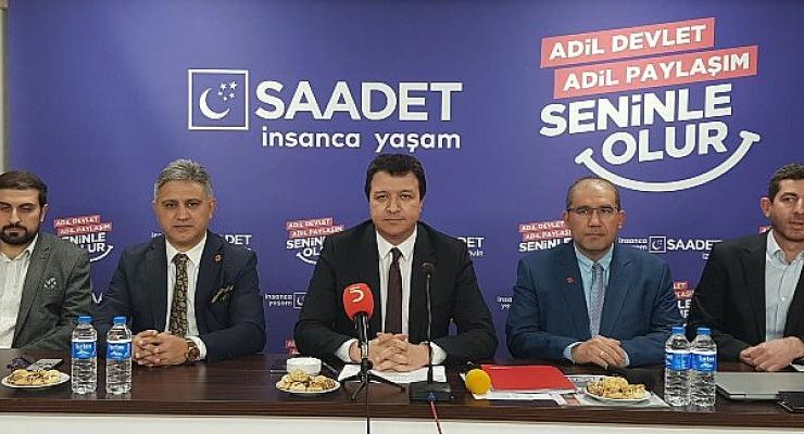 Saadet Partisi Genel Başkan Yardımcısı Arıkan, İzmir’de konuştu