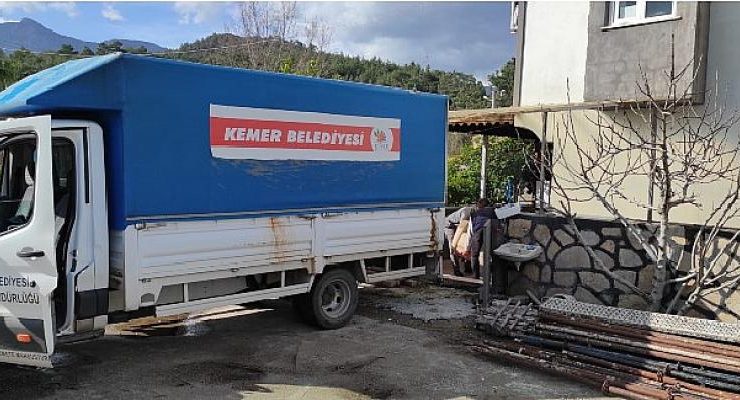 Sağanak Sonrası Kemer’de Yaralar Sarılıyor