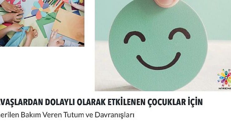 Savaşlardan Dolaylı Olarak Etkilenen Çocuklar için Ebeveyn ve Bakım Veren Tutum ve Davranışları
