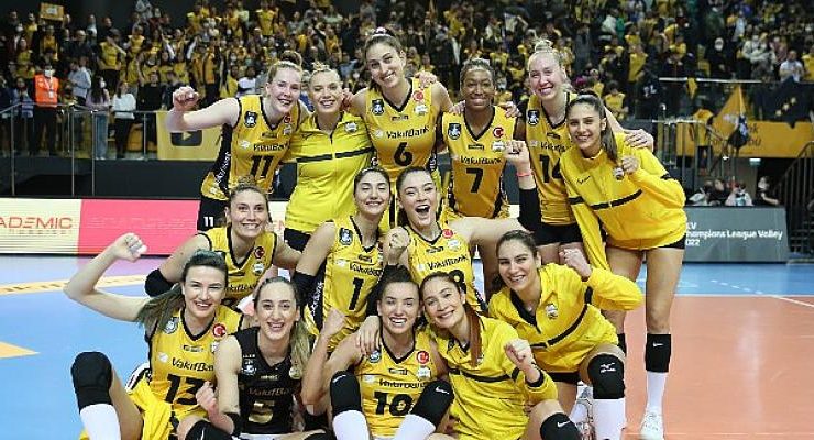 VakıfBank, Şampiyonlar Ligi’nde üst üste 10. kez yarı finalde