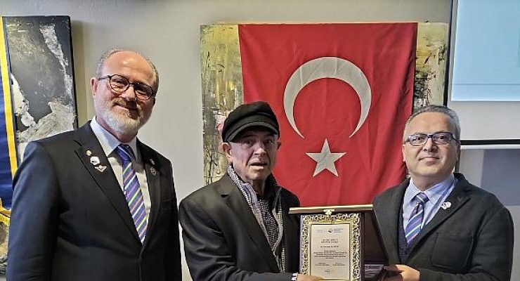 Varyant Rotary Bölge Kültür Ödülü 50 Yıllık Taş Resim Sanatçısı’na