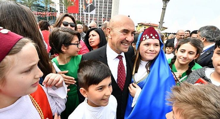 23 Nisan coşkusu İzmir’in dört bir yanında