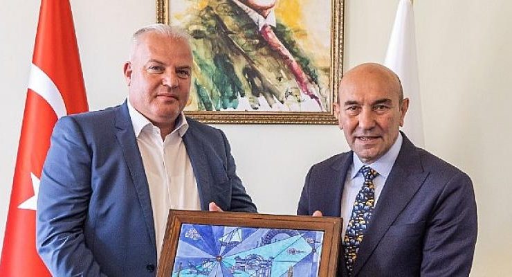 Başkan Soyer Delçevo Belediye Başkanı’nı ağırladı
