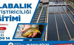 Büyükşehir’den Alabalık Yetiştiriciliği Eğitimi
