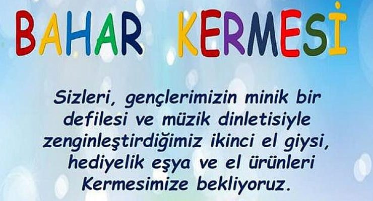 Çağdaş Bir Gelecek İçin Kermes