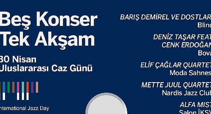 Garanti BBVA, 30 Nisan “Uluslararası Caz Günü”nü 5 farklı konserle kutluyor!