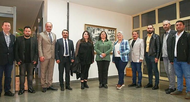 Gazetecilerden Başkan Çerçioğlu’na Ziyaret