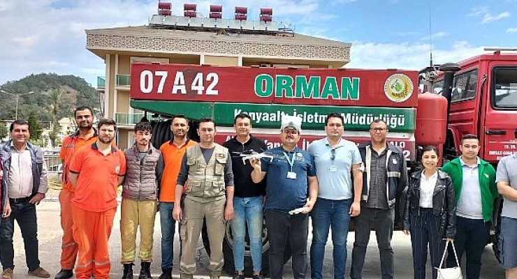 Gönüllü İtfaiyecilere Yangın Eğitimi Verildi