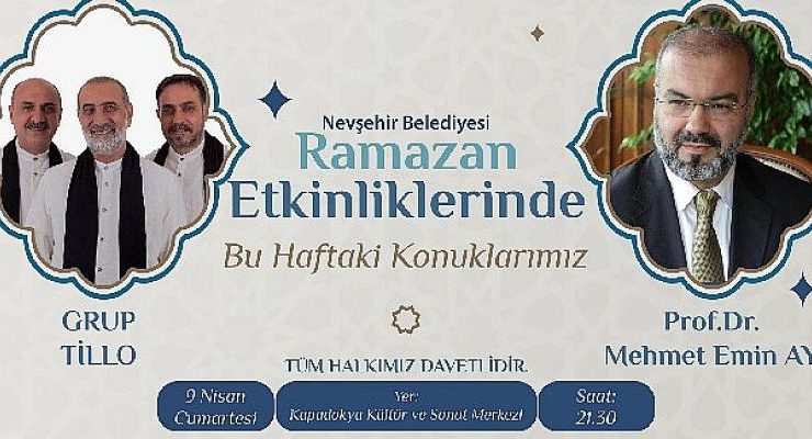 Grup Tillo konseri ve Prof. Dr. Emin Ay sohbeti bu akşam Kapadokya Kültür Merkezi’nde