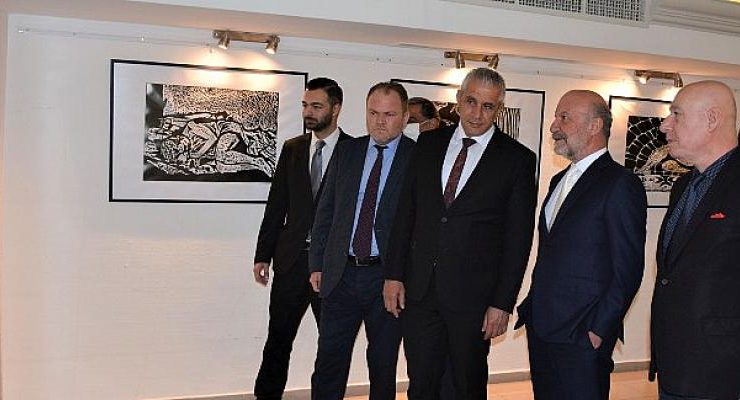 Güzel Sanatlar Ocak Sergisi, Yakın Doğu Üniversitesi Atatürk Kongre ve Kültür Merkezi Sergi Salonu’nda açıldı
