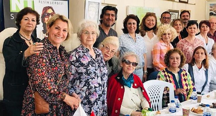 İzmir Suluboya Ressamları Derneği  Başkanlığına Mona Muzo Seçildi