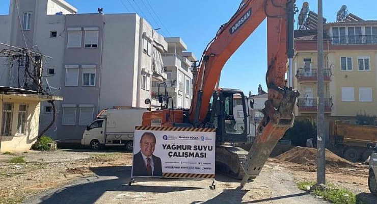 Manavgat Emek’te yağmur suyu sorununa kalıcı çözüm