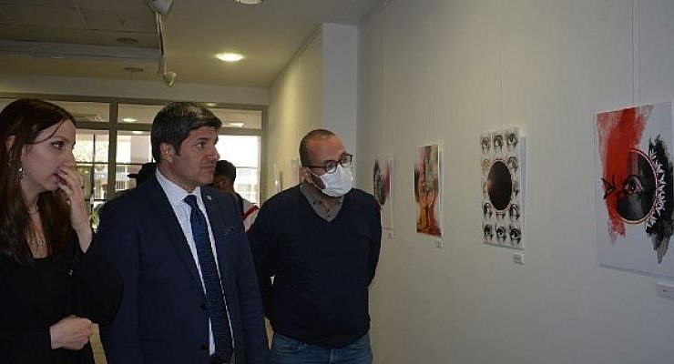 “Orada Mısın” dijital resim sergisi sanatseverlerle buluştu