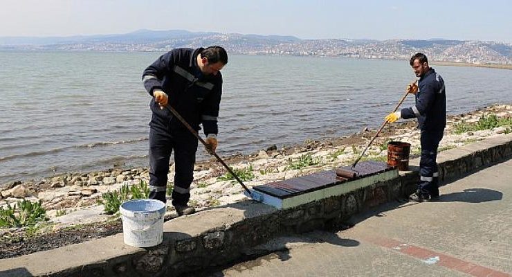 Park Bahçelerden göz dolduran yaza hazırlık