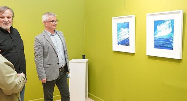 Ressam Önel’in, Renkler ve Lekeler İsimli Sergisi, Orhan Peker Sanat Galerisi’nde