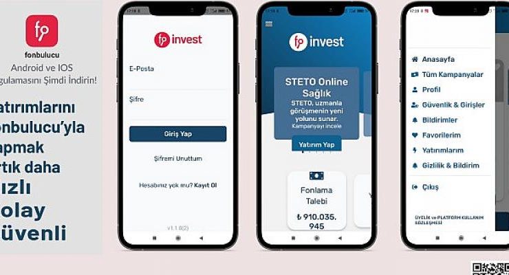 Türkiye’nin ilk mobil kitle fonlama uygulaması hayata geçti