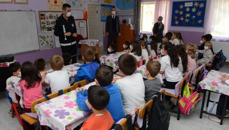 Zabıtadan çocuklara farkındalık yaratan eğitim