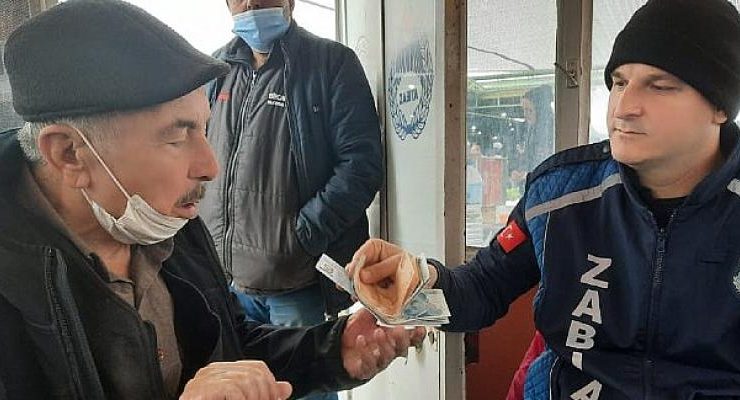Zabıtadan Örnek Davranış
